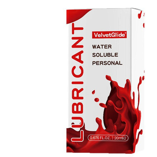 VelvetGlide®  Personal Lubricant – For a Smooth and Safe Experience-80 ml (4 x 20 ml Bottles)